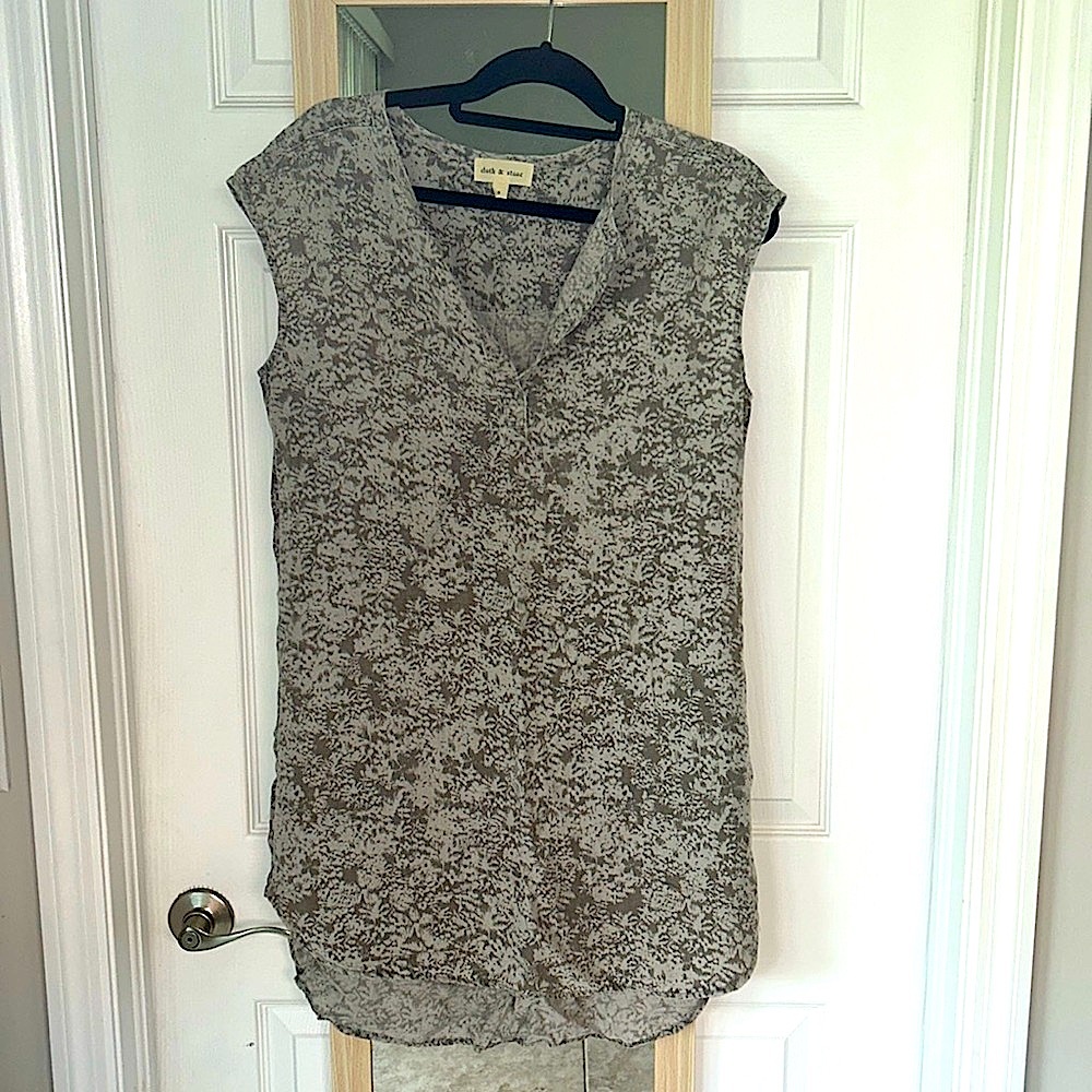 Anthropologie Cloth & Stone Lyocell Dress Size Small